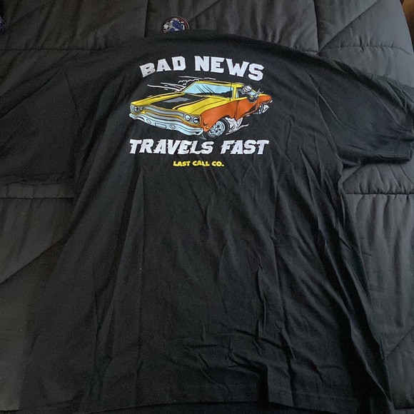 Mens last call tshirt - Picture 2 of 3